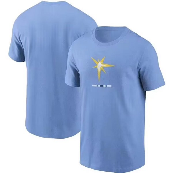 Men's Tampa Bay Rays Blue Velocity Practice Performance T-Shirt